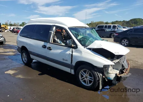 1997 Plymouth Grand Voyager Se из США, поврежденный, VIN 1P4GP44R6VB419844